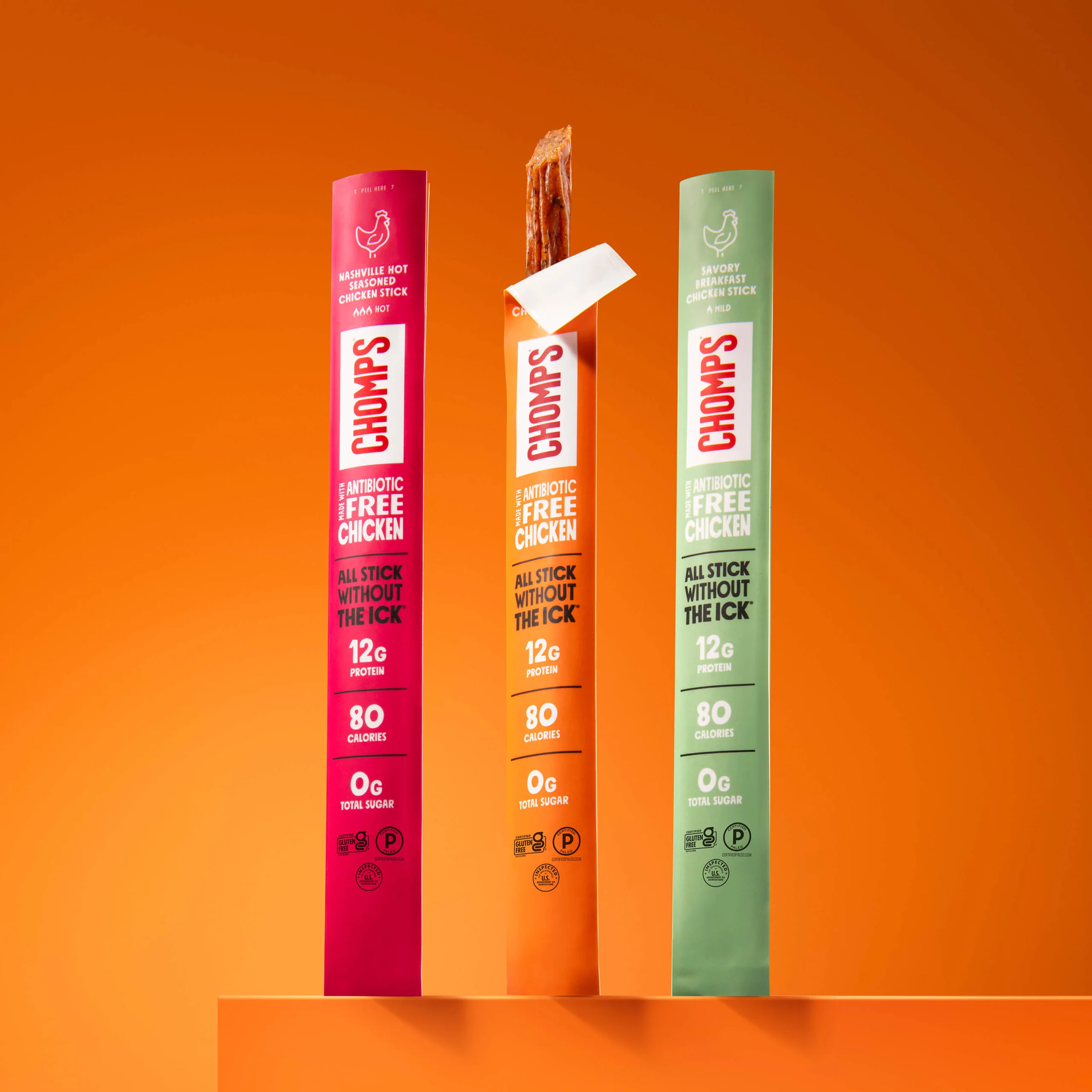 Chicken Trial Pack with Three New Chicken Stick Flavors