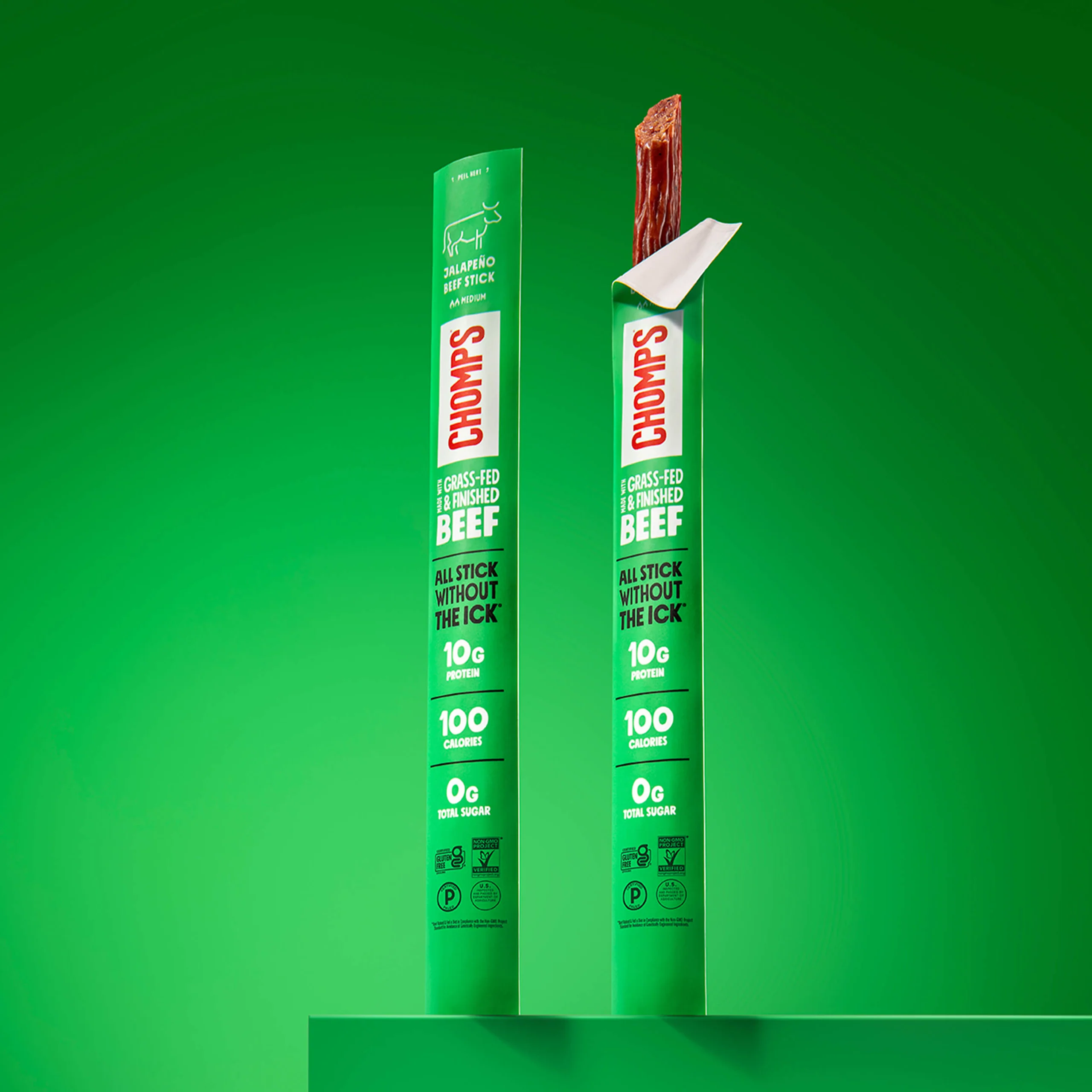Jalapeño Beef Sticks with Bold Jalapeño Pepper Heat