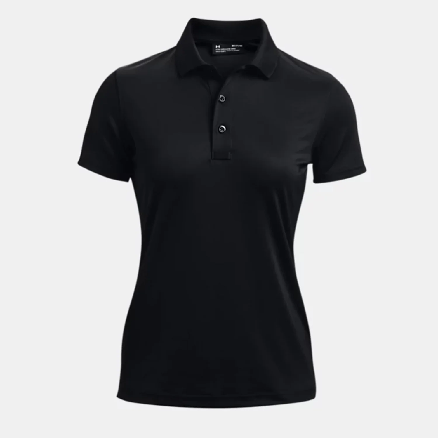 Women's Black Under Armour Polo