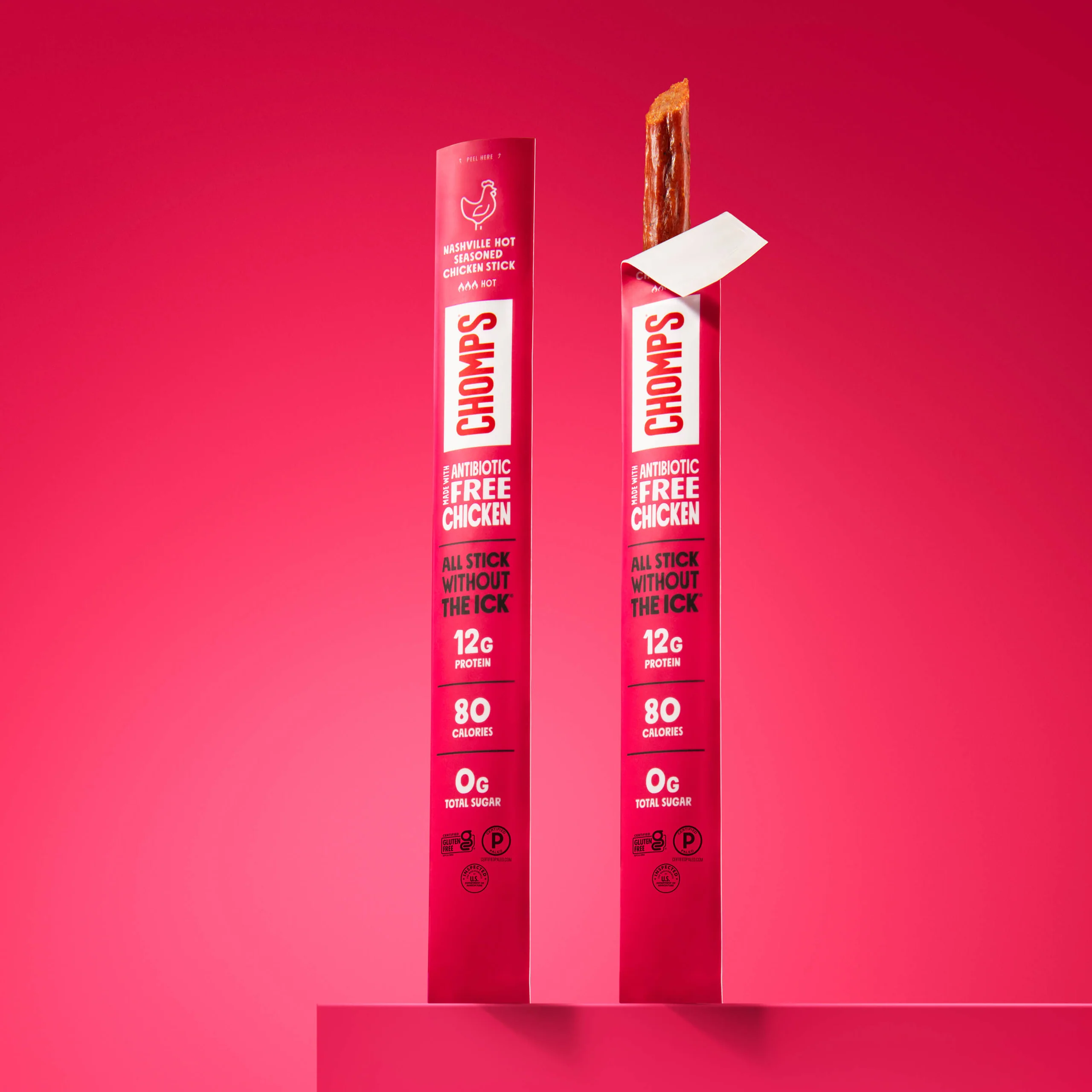 Nashville Hot Chicken Meat Sticks with Bold Heat