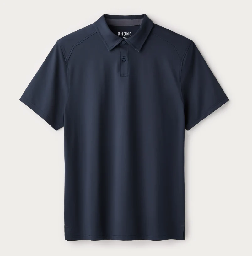 Herre sort Rhone-polo