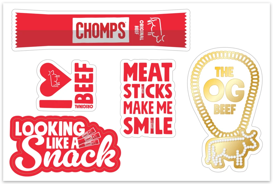 Chomps Stickers