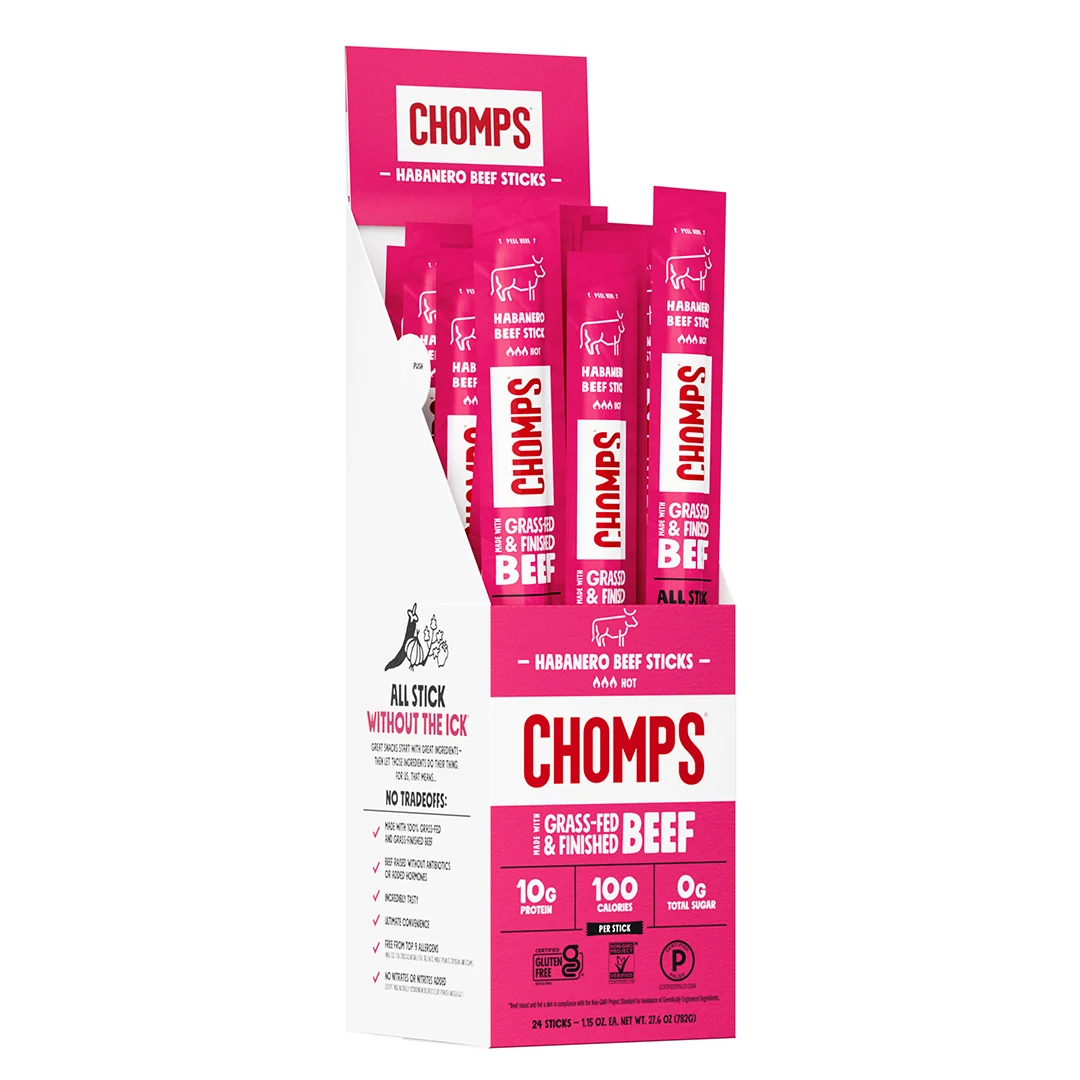Spicy Habanero Grass-Fed Beef Meat Sticks