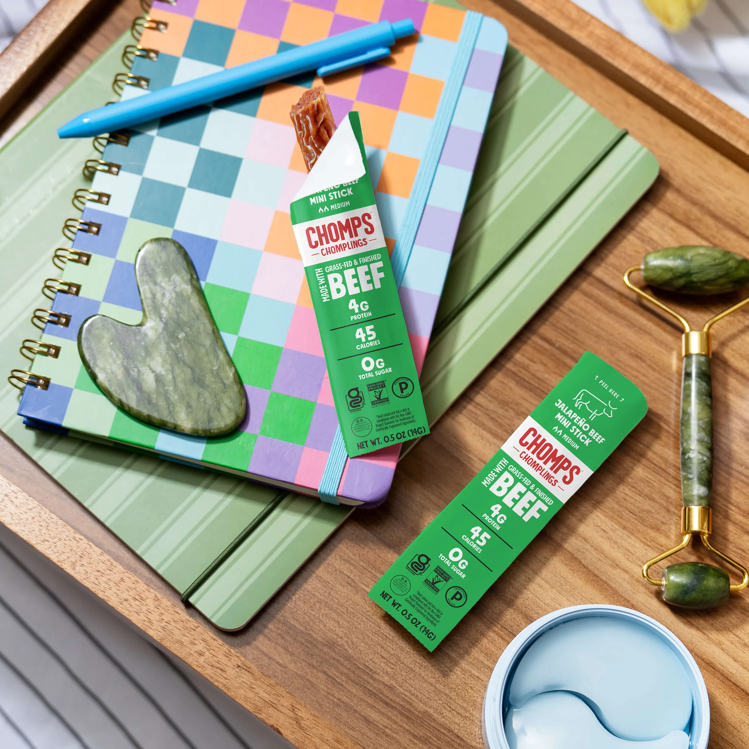 6 st. Jalapeno Beef Chomplings mini starka beef sticks